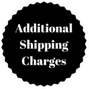 Additional shipping label for large or heavy orders
